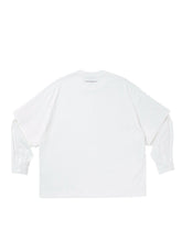 画像をギャラリービューアに読み込む, Spanish Pima Layered Sleeve Boxy L/S Tee