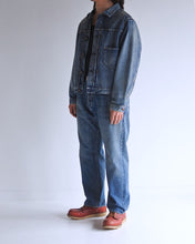 画像をギャラリービューアに読み込む, FRONT TUCK DENIM JACKET