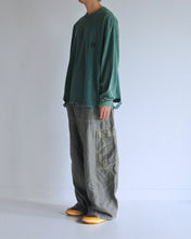 画像をギャラリービューアに読み込む, EMBROIDERY DAMAGED L/S T-S