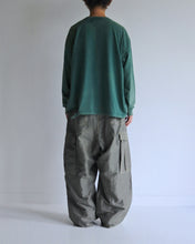 画像をギャラリービューアに読み込む, EMBROIDERY DAMAGED L/S T-S