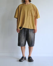 画像をギャラリービューアに読み込む, MOSS STITCH DAMAGED POCKET S/S T-S