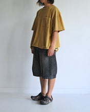 画像をギャラリービューアに読み込む, MOSS STITCH DAMAGED POCKET S/S T-S