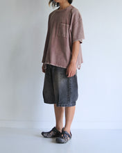 画像をギャラリービューアに読み込む, MOSS STITCH DAMAGED POCKET S/S T-S