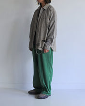 画像をギャラリービューアに読み込む, LINEN PLAID REMAKED WIDE SHIRTS