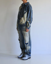 画像をギャラリービューアに読み込む, HARD REMAKED FRONT TUCK DENIM JACKET