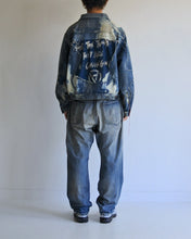 画像をギャラリービューアに読み込む, HARD REMAKED FRONT TUCK DENIM JACKET