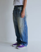 画像をギャラリービューアに読み込む, FRONT YORK WASHED DENIM PANTS