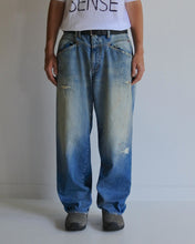 画像をギャラリービューアに読み込む, FRONT YORK REMAKED DENIM PANTS