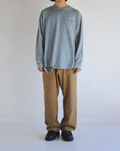 画像をギャラリービューアに読み込む, MOSS STITCH DAMAGED POCKET L/S T-S