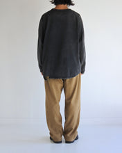 画像をギャラリービューアに読み込む, MOSS STITCH DAMAGED POCKET L/S T-S