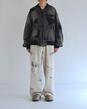 画像をギャラリービューアに読み込む, HARD REMAKED DUAL DENIM MA-1