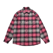画像をギャラリービューアに読み込む, Heavy Cotton Flannel Ombre Work Shirt