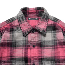 画像をギャラリービューアに読み込む, Heavy Cotton Flannel Ombre Work Shirt