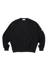画像をギャラリービューアに読み込む, N/C Waffle Henley Sweatshirt