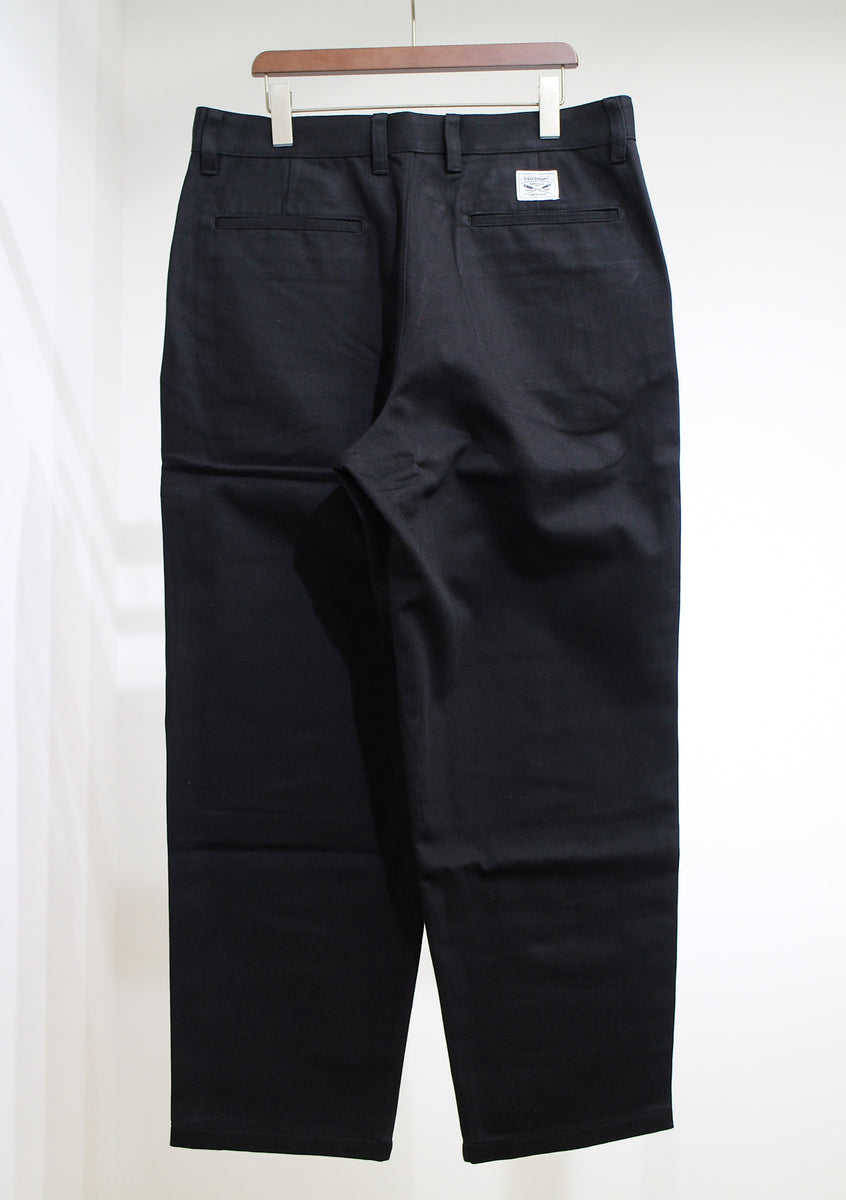 DC-6 GDT ORGANIC COTTON TWILL TROUSERS – Roots Bonds ONLINE STORE