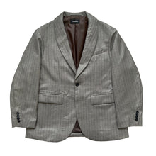 画像をギャラリービューアに読み込む, WOOL STRIPE UNCONSTRUCTED JACKET
