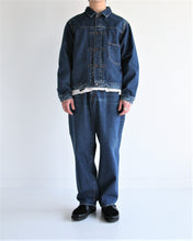 画像をギャラリービューアに読み込む, FRONT TUCK DENIM JACKET