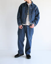 画像をギャラリービューアに読み込む, FRONT TUCK DENIM JACKET