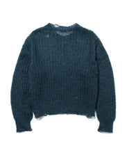 画像をギャラリービューアに読み込む, BORO MOHAIR KNIT