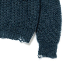 画像をギャラリービューアに読み込む, BORO MOHAIR KNIT