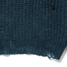 画像をギャラリービューアに読み込む, BORO MOHAIR KNIT