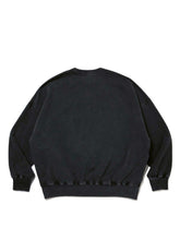 画像をギャラリービューアに読み込む, Pigment Dyed Open End Yarn Sweat Crew
