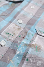 画像をギャラリービューアに読み込む, PAINTER'S PAINT STAINED FLANNEL SHIRT