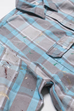 画像をギャラリービューアに読み込む, PAINTER'S PAINT STAINED FLANNEL SHIRT