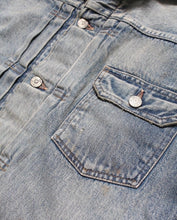 画像をギャラリービューアに読み込む, BLANKET LINED DENIM JK AGING