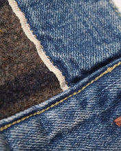 画像をギャラリービューアに読み込む, BLANKET LINED DENIM JK AGING