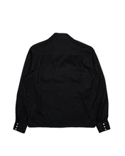 画像をギャラリービューアに読み込む, OPEN COLLAR SHIRT -RAYON GABARDINE-
