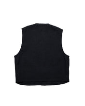 画像をギャラリービューアに読み込む, CONCHO VEST -BLANCKET LINEN WOOL-