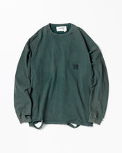 画像をギャラリービューアに読み込む, EMBROIDERY DAMAGED L/S T-S