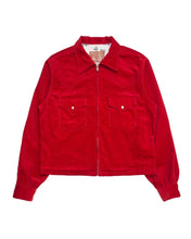 画像をギャラリービューアに読み込む, WESTERN SHORT RIB ZIP JACKET -COTTON CORDUROY-