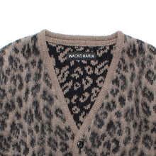 画像をギャラリービューアに読み込む, LEOPARD HEAVY MOHAIR CARDIGAN