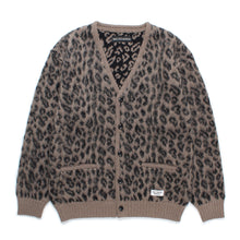 画像をギャラリービューアに読み込む, LEOPARD HEAVY MOHAIR CARDIGAN