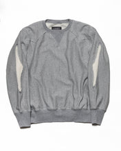 画像をギャラリービューアに読み込む, LFBC-C0001 WESTERN CUT OUT CREW NECK SWEAT SHIRT - LOOPWHEEL FLEECE