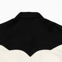 画像をギャラリービューアに読み込む, WESTERN CUT OUT ZIP JACKET -RAYON GABARDINE-