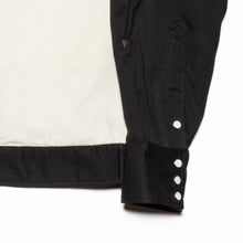 画像をギャラリービューアに読み込む, WESTERN CUT OUT ZIP JACKET -RAYON GABARDINE-