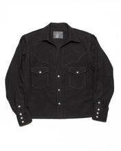 画像をギャラリービューアに読み込む, WESTERN CUTTING SHORT SHIRT -ADDED TWISTS TWILL COTTON-