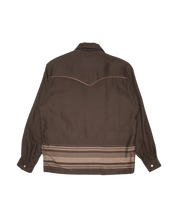 画像をギャラリービューアに読み込む, WESTERN PAJAMA SHIRT -PANEL BORDER COTTON-