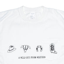 画像をギャラリービューアに読み込む, A WILD GUY FROM WESTERN POCKET T-SHIRT -TANGUIS COTTON-
