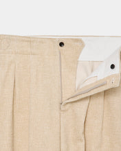 画像をギャラリービューアに読み込む, Organic Cotton 8-Wale Corduroy Two Tuck Military Trousers