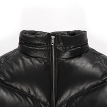 画像をギャラリービューアに読み込む, LEATHER DOWN JACKET -A-