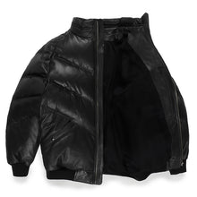 画像をギャラリービューアに読み込む, LEATHER DOWN JACKET -A-