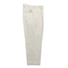 画像をギャラリービューアに読み込む, DOUBLE PLEATED CHINO TROUSERS