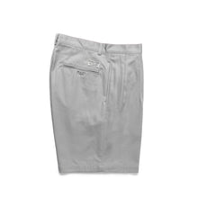 画像をギャラリービューアに読み込む, DOUBLE PLEATED CHINO SHORT TROUSERS