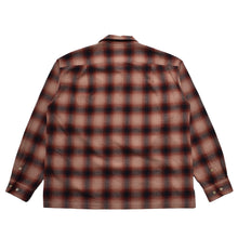 画像をギャラリービューアに読み込む, C.Flannel Ombre Open Collar SH