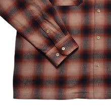 画像をギャラリービューアに読み込む, C.Flannel Ombre Open Collar SH