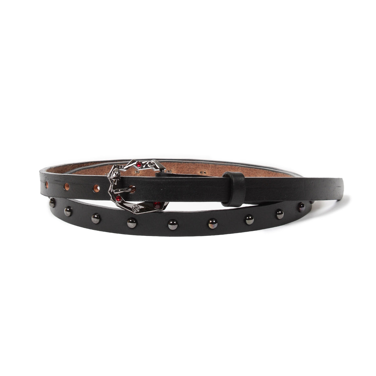 WOLF'S HEAD / LEATHER BELT ( TYPE-1 ) – Roots Bonds ONLINE STORE